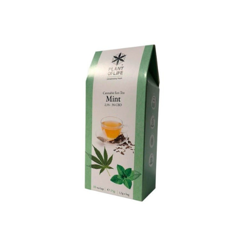 Plant of Life 2.5%-3% CBD Infusion Tea Mint (20g)